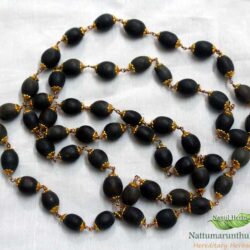 Lotus Seed Mala in Copper